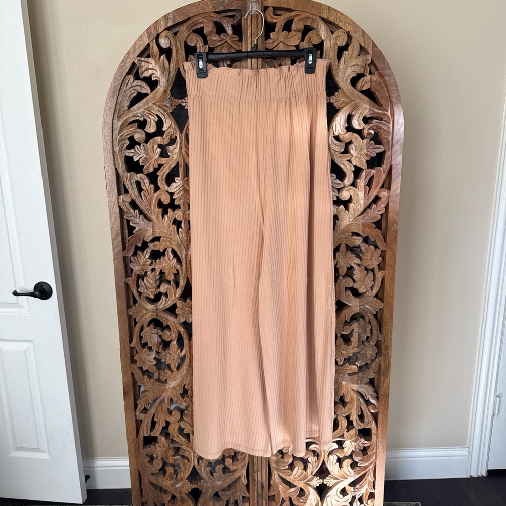 FP Movement by Free People Peach Wide Leg Pants